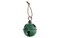 Sierra Pacific Decor Metal Jingle Bell 7" Rustic Green, for holiday decor, feature a jute loop hanger, cut out stars on the bell, and inside is another jingle bell
